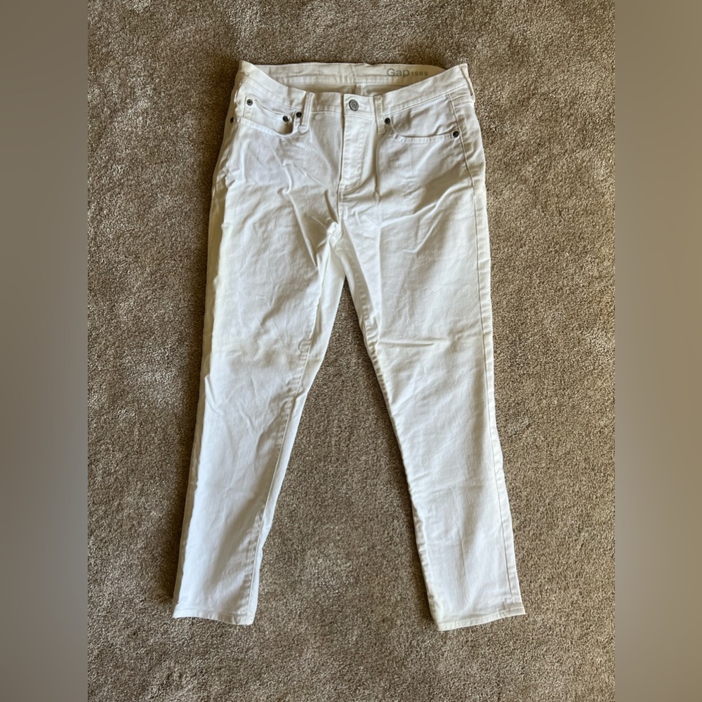 Gap White Jeans